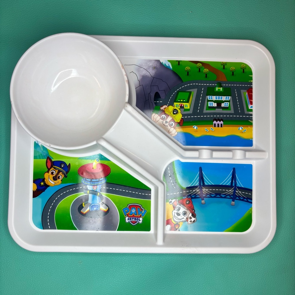 Paw Patrol Themed‎ Kids Dinneractive Plate